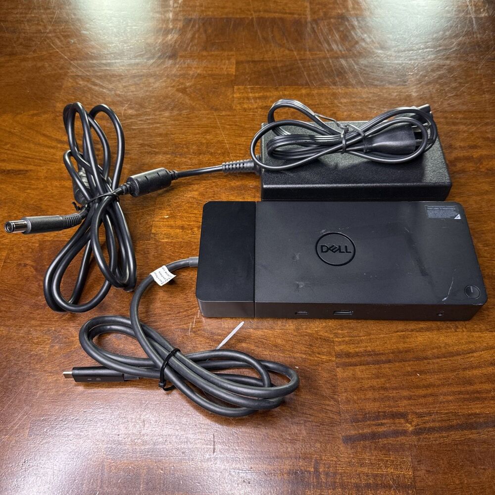 Dell WD19 K20A001 USB-C Docking Station w/ 180W AC Power Adapter Power Supply